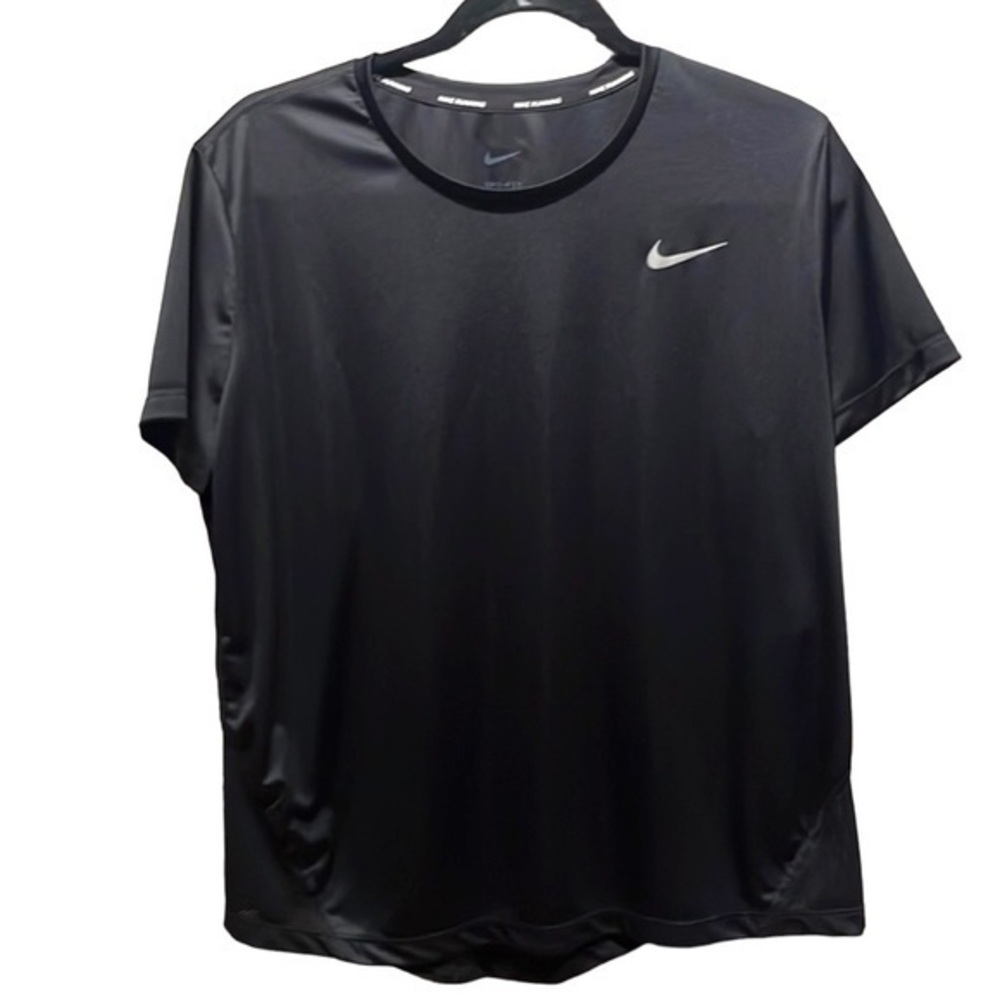 Nike Women’s Running Black Performance T Shirt Size Large Black
